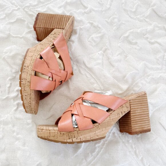 Kork Ease Charis Block Heel Sandal Size 11 New - Picture 6 of 8